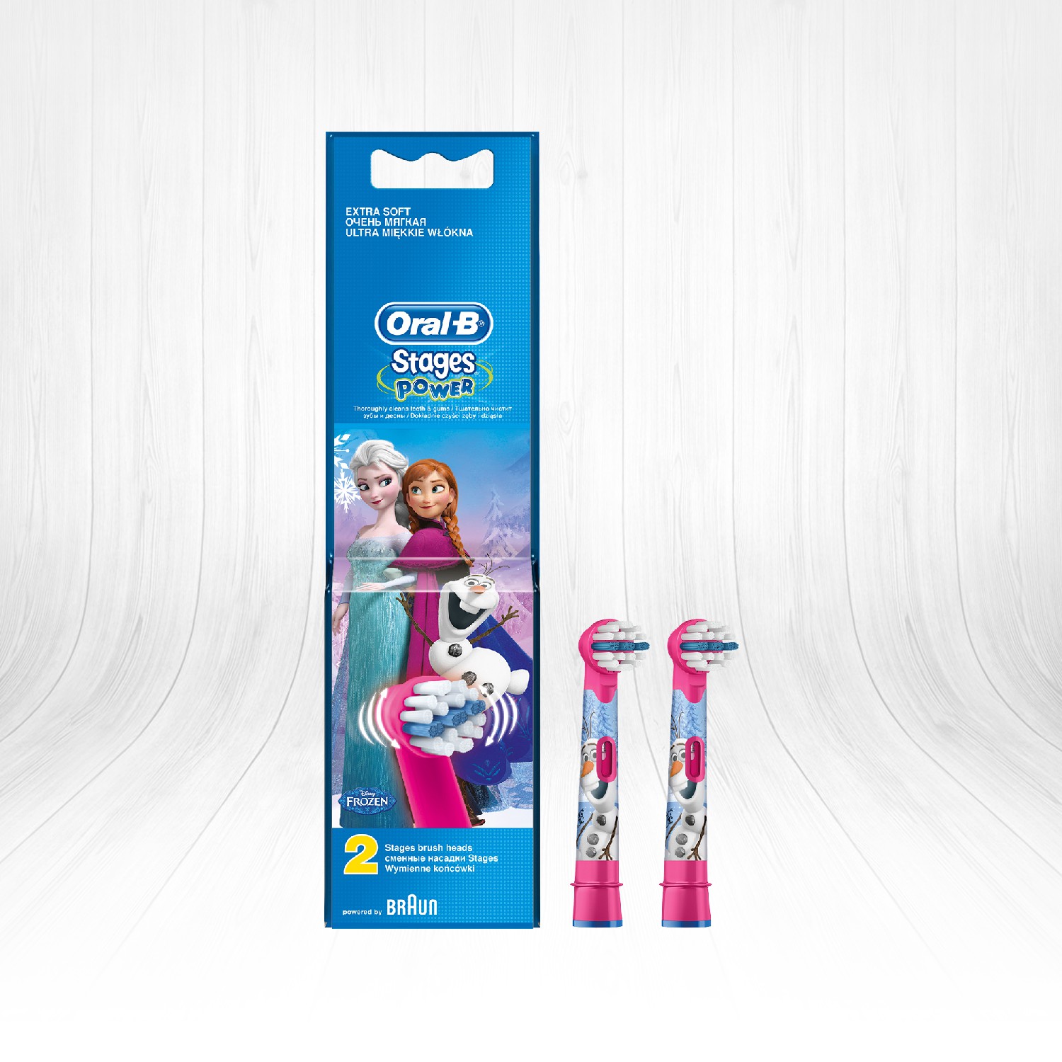 OralB Stages Çocuklar İçin Diş Fırçası Yedek Başlığı Frozen
